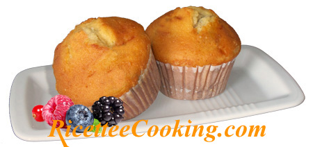 Muffin ai frutti di bosco